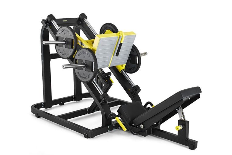 Нагружаемый дисками тренажер Technogym PURE STRENGTH Linear Leg Press 