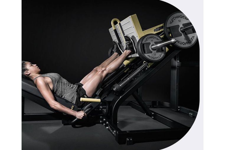 Нагружаемый дисками тренажер Technogym PURE STRENGTH Linear Leg Press фото 3