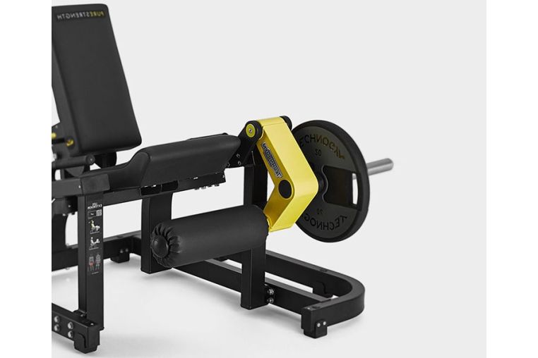 Нагружаемый дисками тренажер Technogym PURE STRENGTH Leg Extension фото 2