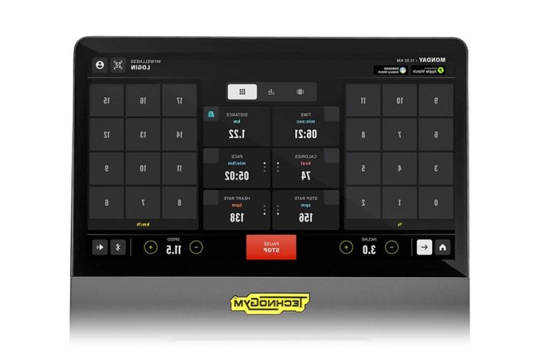 Беговая дорожка Technogym Excite Live Run 7000 19" METEOR BLACK фото 12