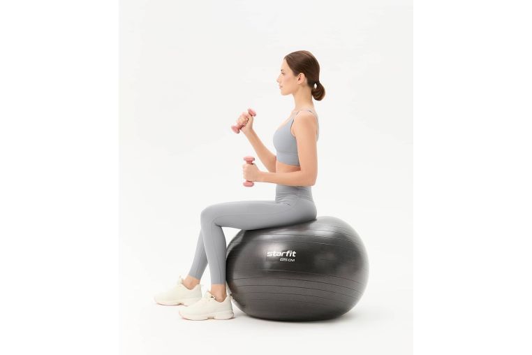 Гантель виниловая 1 кг Star Fit DB-106 терракотовый фото 2