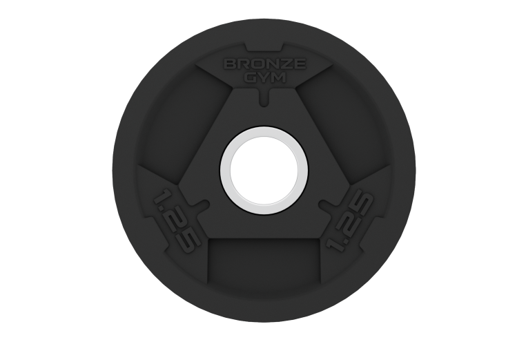 Диск олимпийский BRONZE GYM обрезиненный 1,25 кг 
