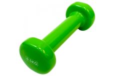 Гантель виниловая 0.5 кг Sportex E36743 зеленый Гантель виниловая 0.5 кг Sportex E36743 зеленый