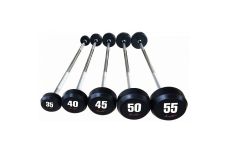 Aerofit AFB35-55 набор прямых обрезиненных штанг