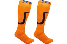 Гетры футбольные Sportex для экипировки спортивных команд C33712 оранжевые